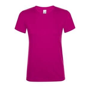 SOL'S 01825 - Regent T-shirt dam med rund hals Fuchsia