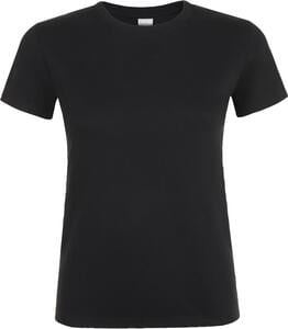 SOL'S 01825 - Regent T-shirt dam med rund hals Deep Black