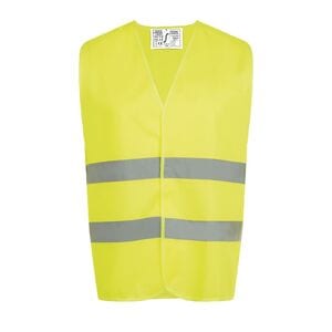 SOL'S 01691 - Unisex Secure Pro säkerhetsväst Neon Yellow