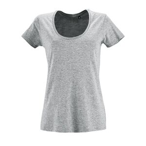 SOLS 02079 - T-shirt med rund hals för kvinnor Metropolitan Neckline