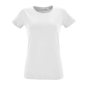 SOL'S 02758 - Regent Fit T-shirt med rund hals för kvinnor White