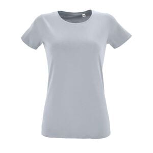 SOL'S 02758 - Regent Fit T-shirt med rund hals för kvinnor Pure Grey
