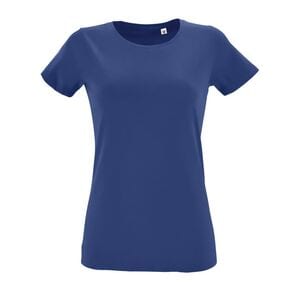 SOL'S 02758 - Regent Fit T-shirt med rund hals för kvinnor Royal Blue