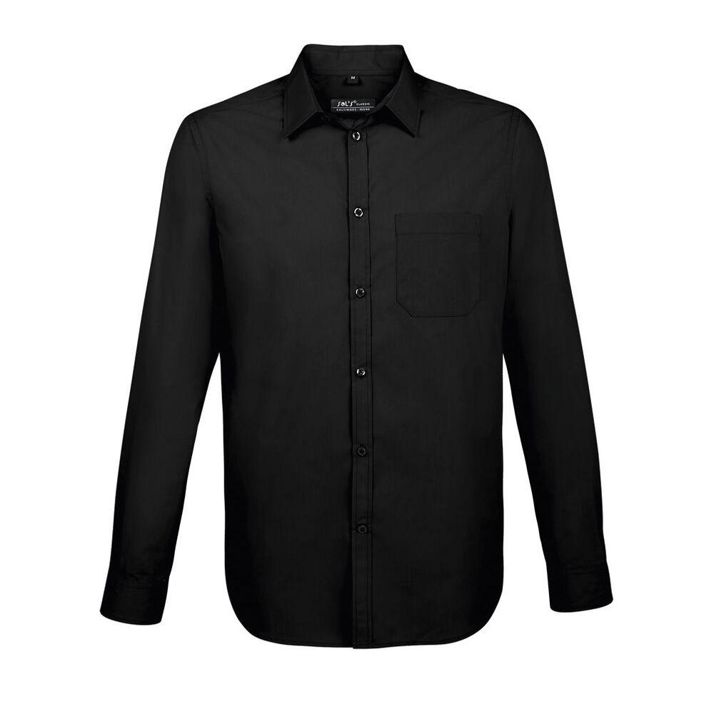 SOL'S 02922 - Baltimore Fit långärmad poplinskjorta för män
