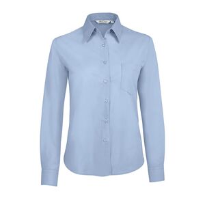 SOL'S 16060 - Långärmad tröja för kvinnor Executive Sky Blue