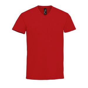 SOL'S 02940 - T-shirt herr ”V” Collar Imperial Red