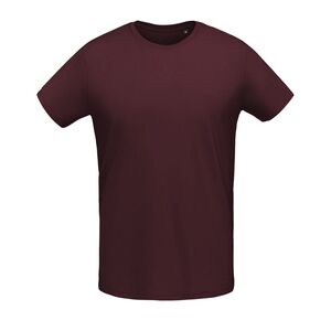 SOL'S 02855 - Herr Jersey T-shirt med rund hals och passform Martin Oxblood