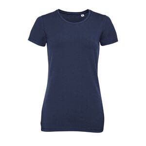 SOL'S 02946 - T-shirt med rund hals för kvinnor Millenium French Navy