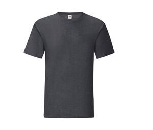 Fruit of the Loom SC150 - T-shirt med rund hals 150 Dark Heather Grey