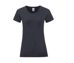 Fruit of the Loom SC151 - T-shirt med rund hals 150 Deep Navy