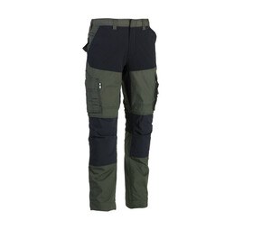 Mörk kaki/svart