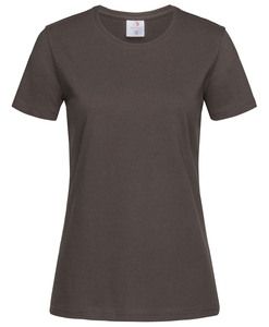 Stedman STE2600 - T-shirt med rund hals för kvinnor CLASSIC Dark Chocolate