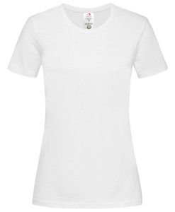 Stedman STE2620 - T-shirt med rund hals, dam Klassisk ekologisk White