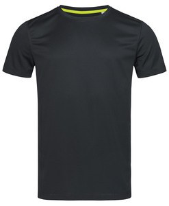 Stedman STE8400 - Stedman T-shirt med rund hals för män-Aktiv Black Opal