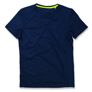 Stedman STE8400 - Stedman T-shirt med rund hals för män-Aktiv Marina Blue
