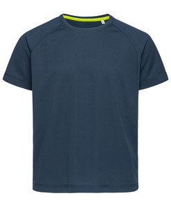 Stedman STE8570 - T-shirt med rund hals för barn Stedman-Aktiv Marina Blue