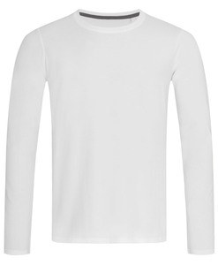 Stedman STE9620 - Långärmad T-shirt för män White