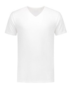 Lemon & Soda LEM1135 - Elastan T-shirt med V-ringning