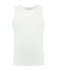 Lemon & Soda LEM1195 - 1X1 Rib Tank Top White