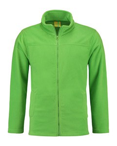 Lemon & Soda LEM3355 - Fleece Cardigan Herrar Lime