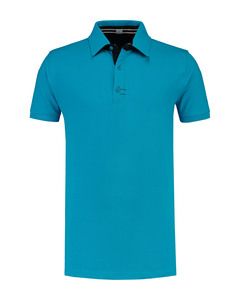 Lemon & Soda LEM3562 - Herr Contraste Ss Polo Turquoise/DY