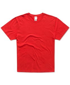 Stedman STE2020 - T-shirt med rund hals för herrar Klassisk ekologisk Scarlet Red