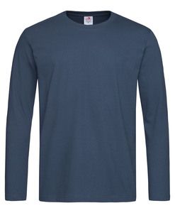 Stedman STE2130 - Långärmad T-shirt för män Comfort Navy
