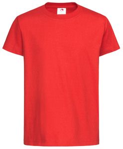 Stedman STE2200 - Klassisk ekologisk T-shirt med rund hals för barn Scarlet Red