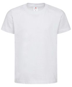 Stedman STE2200 - Klassisk ekologisk T-shirt med rund hals för barn White
