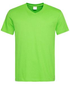 Stedman STE2300 - Klassisk T-shirt med V-ringning för män Kiwi Green