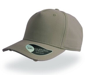 Atlantis AT052 - 5 pannor Vintage Style Cap Khaki