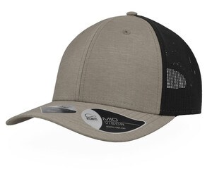 Atlantis AT178 - Mesh Sports Cap Mixed Grey