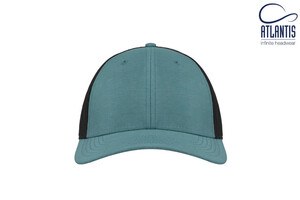 Atlantis AT178 - Mesh Sports Cap Avio Melange