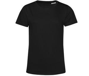 B&C BC02B - Organisk t-shirt med rund hals för kvinnor 150 Black Pure