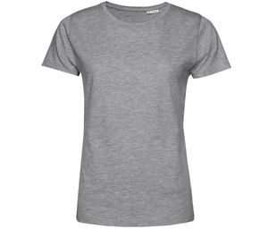 B&C BC02B - Organisk t-shirt med rund hals för kvinnor 150 Heather Grey