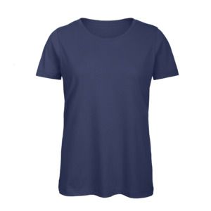 B&C BC02T - T-shirt 100% bomull för kvinnor Electric Blue