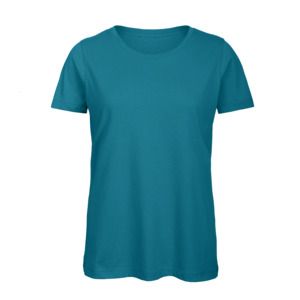 B&C BC02T - T-shirt 100% bomull för kvinnor Diva Blue