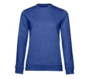 B&C BCW02W - Rundhalsad tröja # kvinna Heather Royal Blue