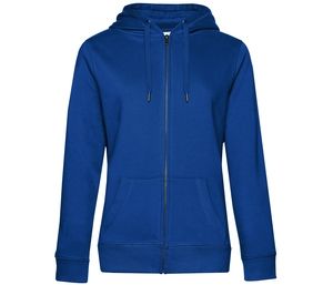 B&C BCW03Q - Hoodie med Dragkedja med Dragkedja Royal blue