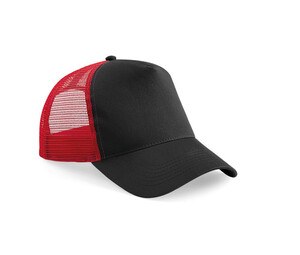 Beechfield BF640 - American Trucker Cap Black / Classic Red