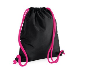 Bag Base BG110 - Premium gymväska Black / Fuchsia
