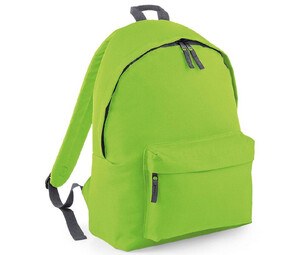 Bag Base BG125J - Modern ryggsäck för barn Lime Green/ Graphite Grey