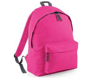 Bag Base BG125J - Modern ryggsäck för barn Fuchsia/ Graphite Grey