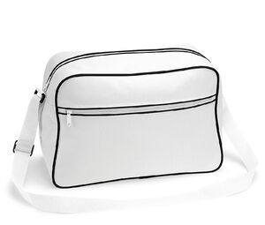 Bag Base BG140 - Retro väska White / Black