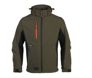 Mörk kaki/svart
