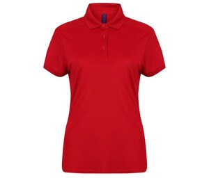 Henbury HY461 - Pikétröja i stretchig polyester för kvinnor Red