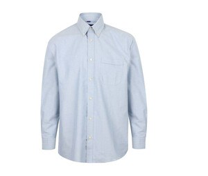 Henbury HY510 - Oxfordskjorta för män Pool Blue