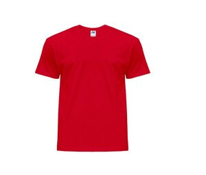 JHK JK145 - Madrid rund hals T-shirt för män Red