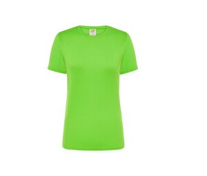JHK JK901 - Sport-T-shirt dam Lime Fluor