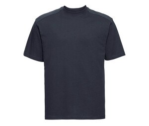 Russell JZ010 - Mycket motståndskraftig arbets-T-shirt French Navy